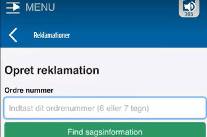 Foto Opret Reklamation Video