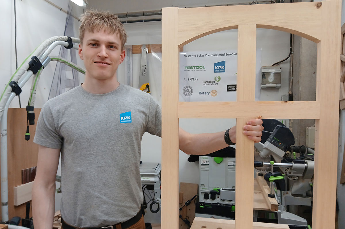 Lukas Danmark Sørensen Før Euroskills 2025