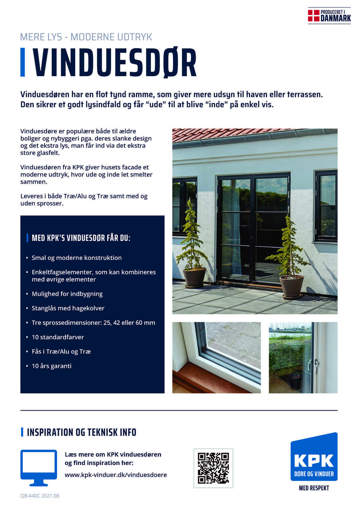 KPK Vinduesdør Foto