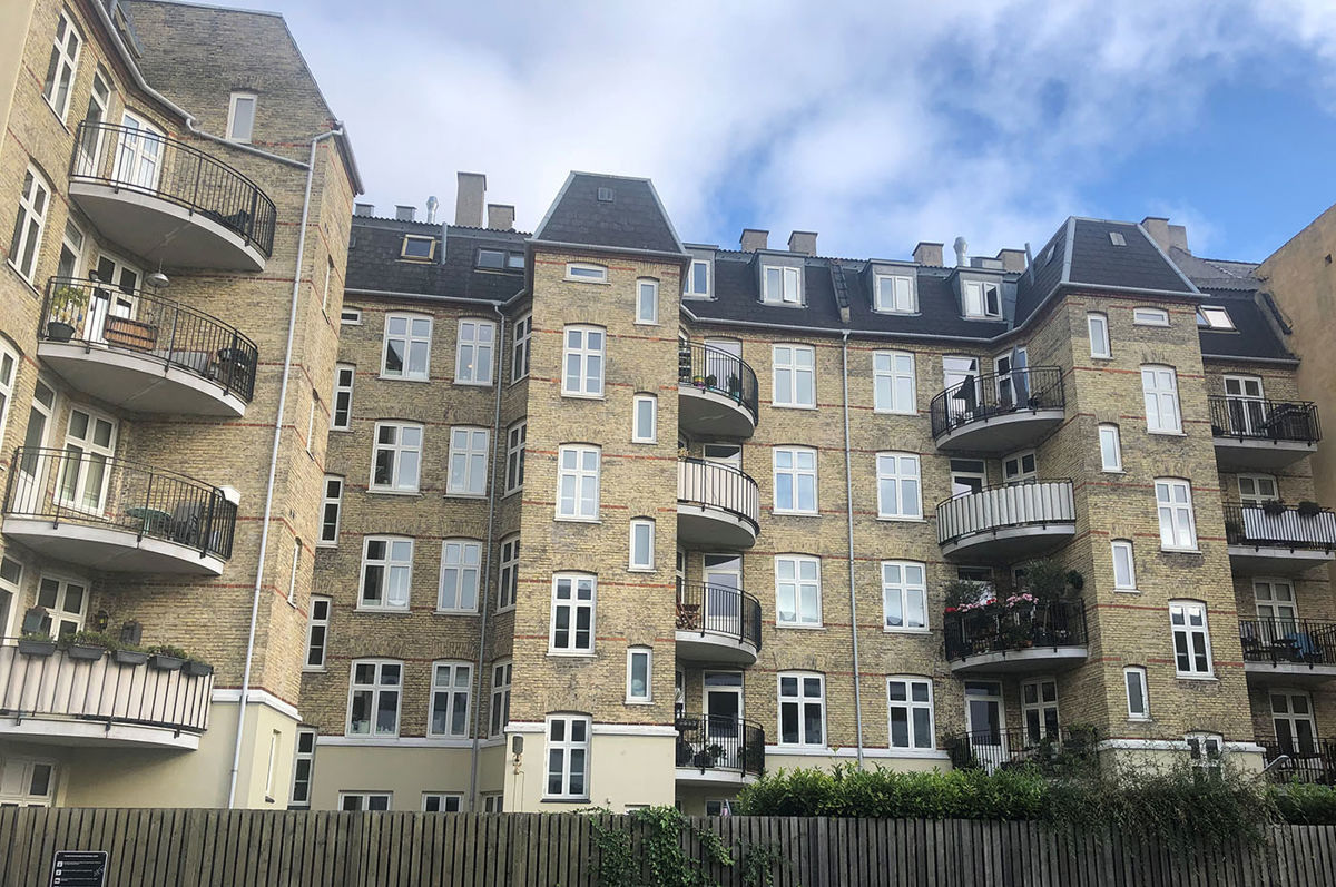 Sprogøvej Facade Gård