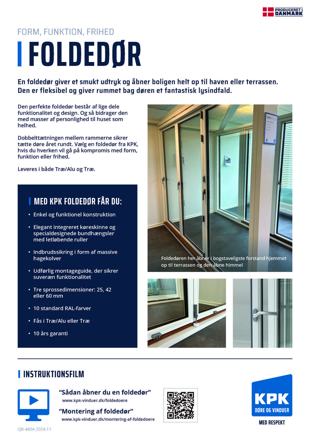 KPK Foldedør foto KPK Foldedør foto