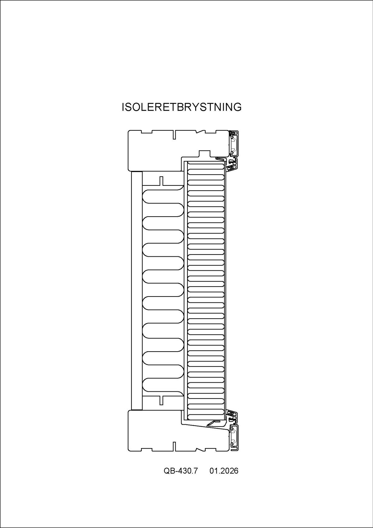 QB 430.7 Isoleret Brystning QB 430.7 Isoleret Brystning