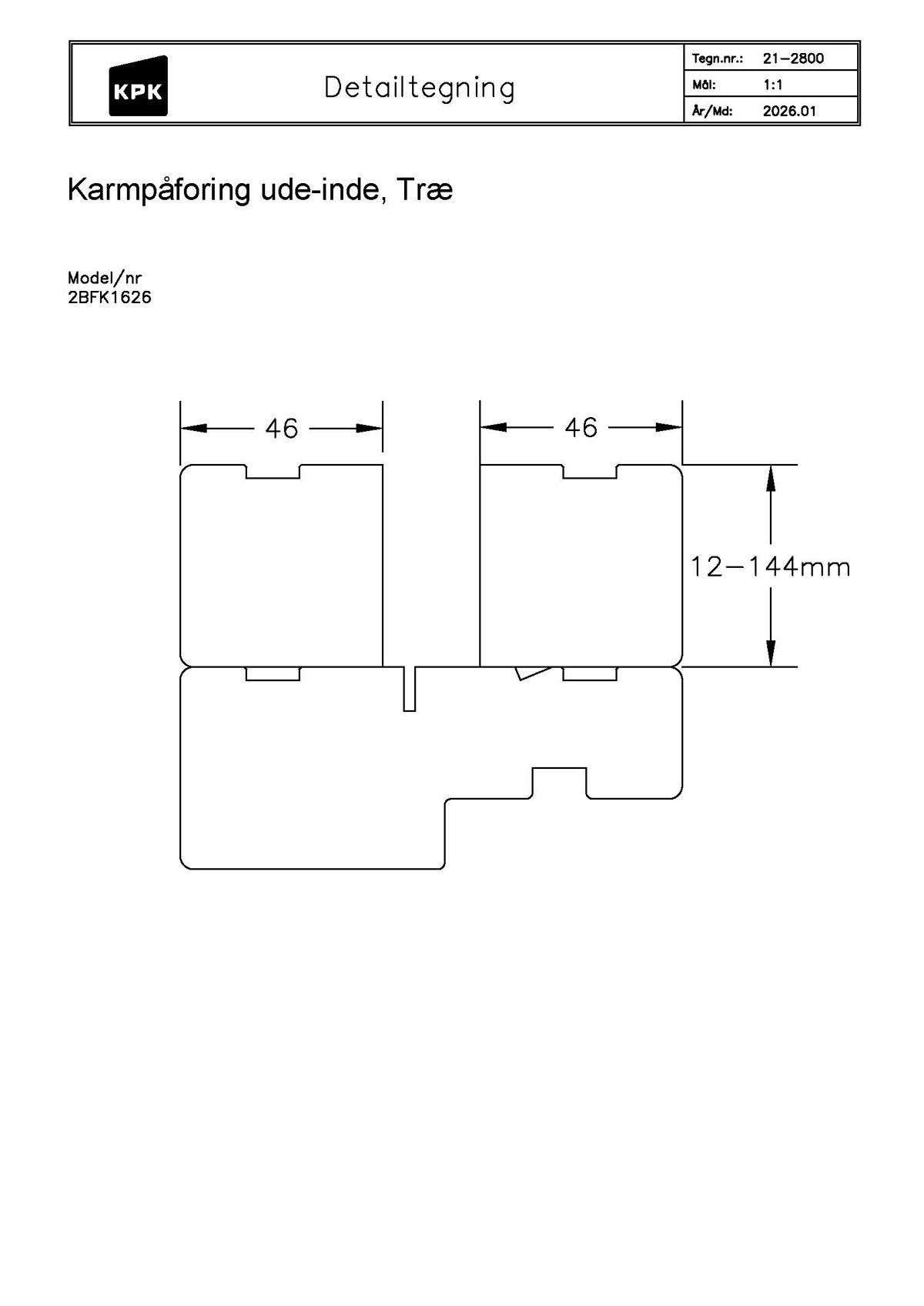 21 2800 Karmpåforing Ude Inde 21 2800 Karmpåforing Ude Inde