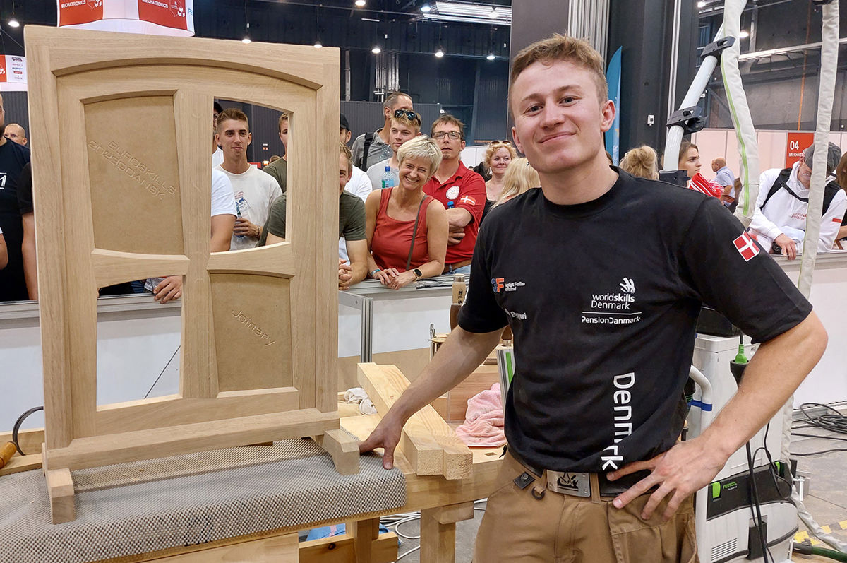 Tobias Sølv Ved Euroskills