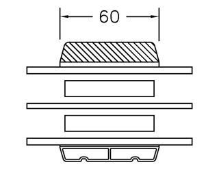 60 MM SNIT SKRÅ KEHL - 3-LAGS 60 MM SNIT SKRÅ KEHL - 3-LAGS